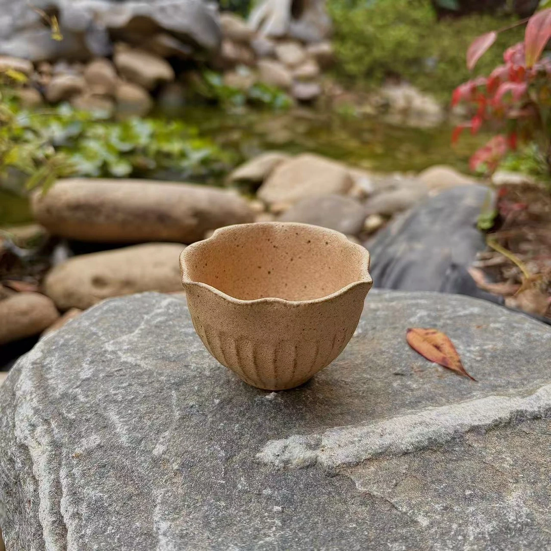 小喜宅 沙丘花口杯（容量约50ml）