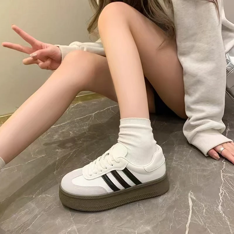 【厚底德训鞋990】