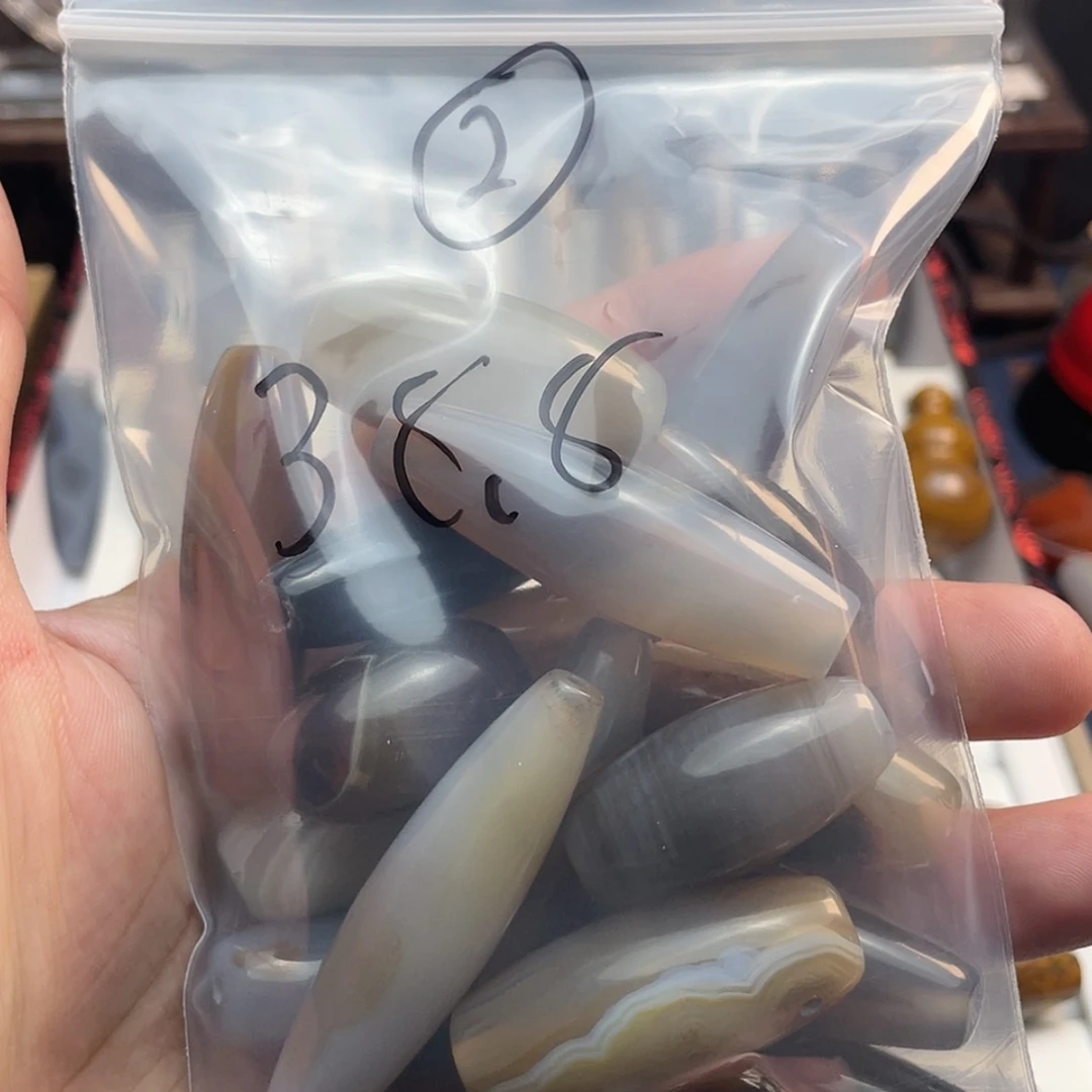 【闪购商品】玛瑙/玉髓珠宝半成品未镶嵌谢**。