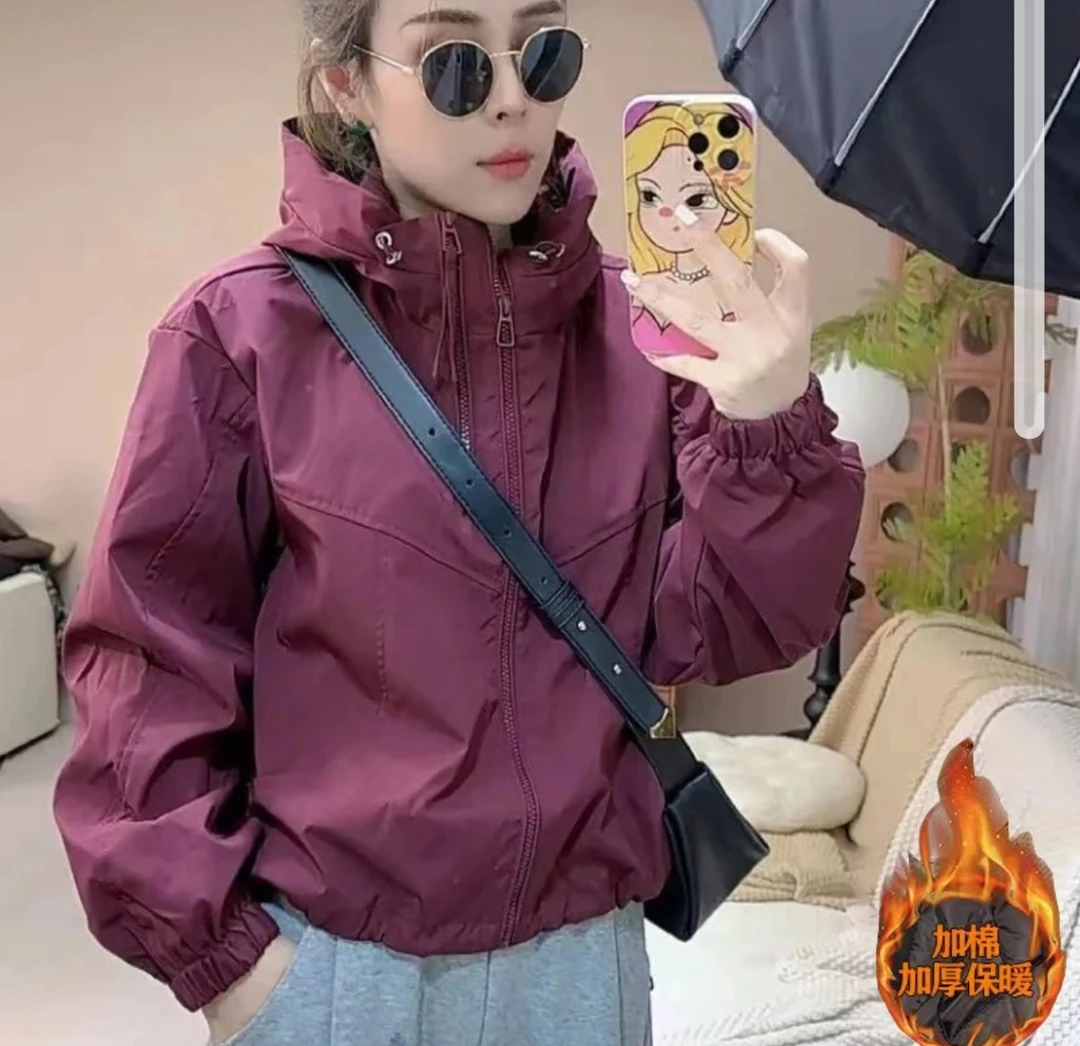 2024早秋新款欧货机车棒球服外套女时尚洋气飞行夹克长袖上衣女