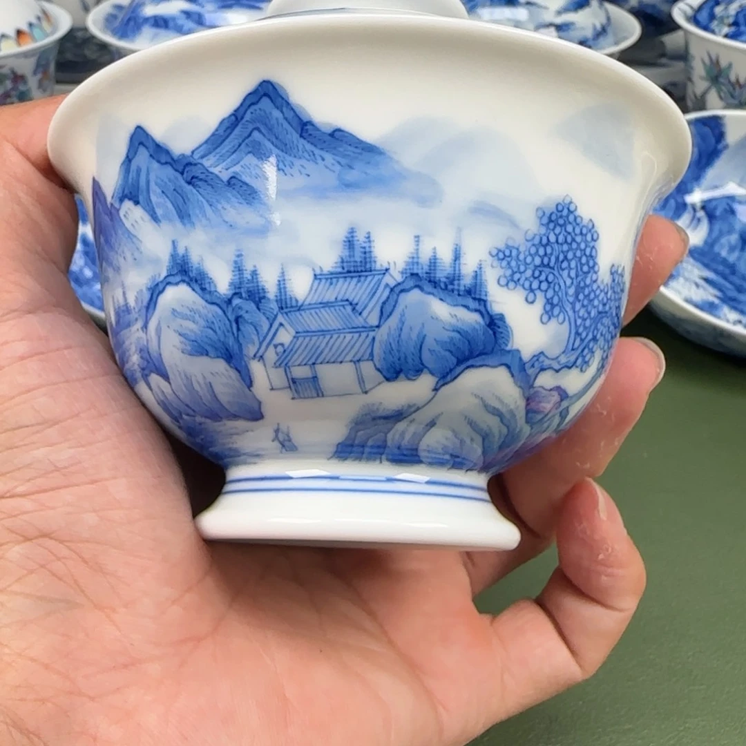 杯景德镇手绘茶器32