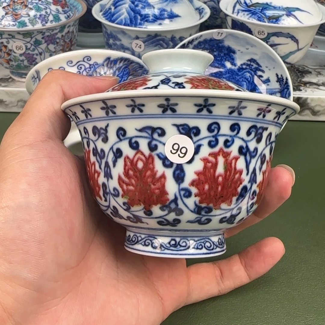 杯彦祖纯手绘茶具99