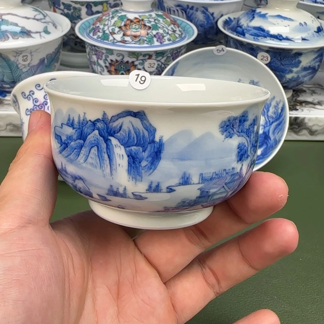 杯彦祖纯手绘茶具19