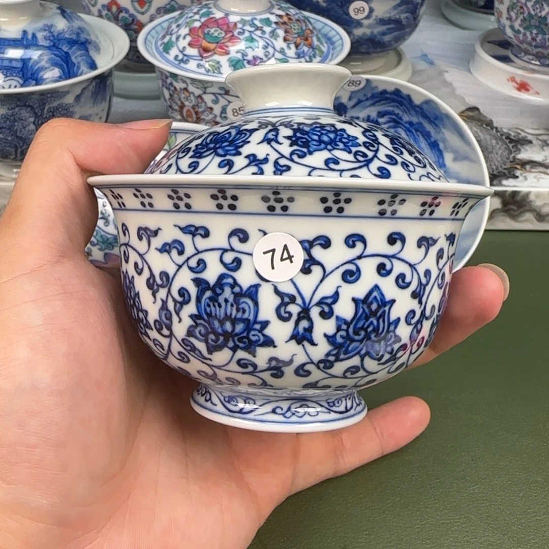 杯彦祖纯手绘茶具74