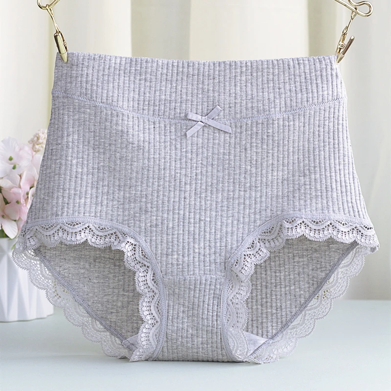 慕福棉高腰棉内裤女士棉大码妈妈内裤三角裤舒适透气内裤女不起球