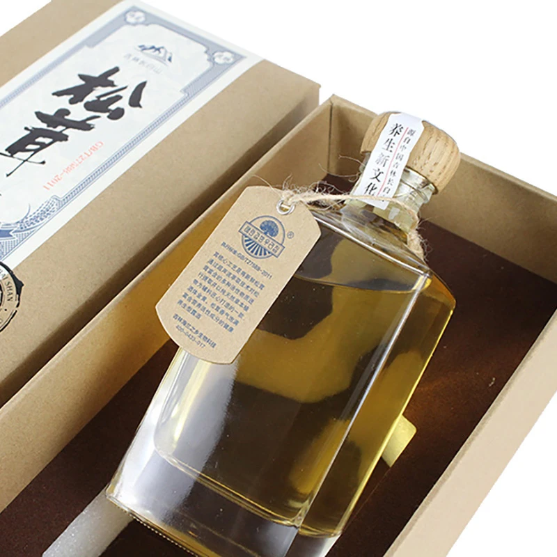 松茸酒 53° 野生松茸营养成分多 适合老年人饮用 口感绵醇 特产