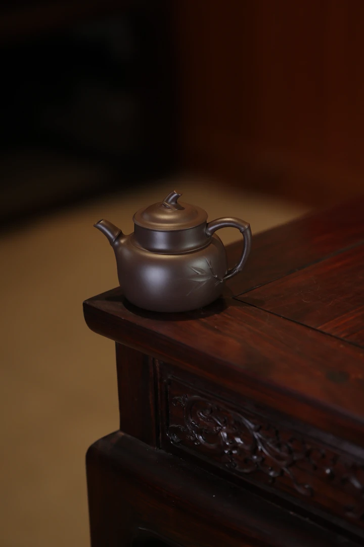 弥砂堂定制半手精工《劲竹》甲子泥200cc红线价格实用器天花板