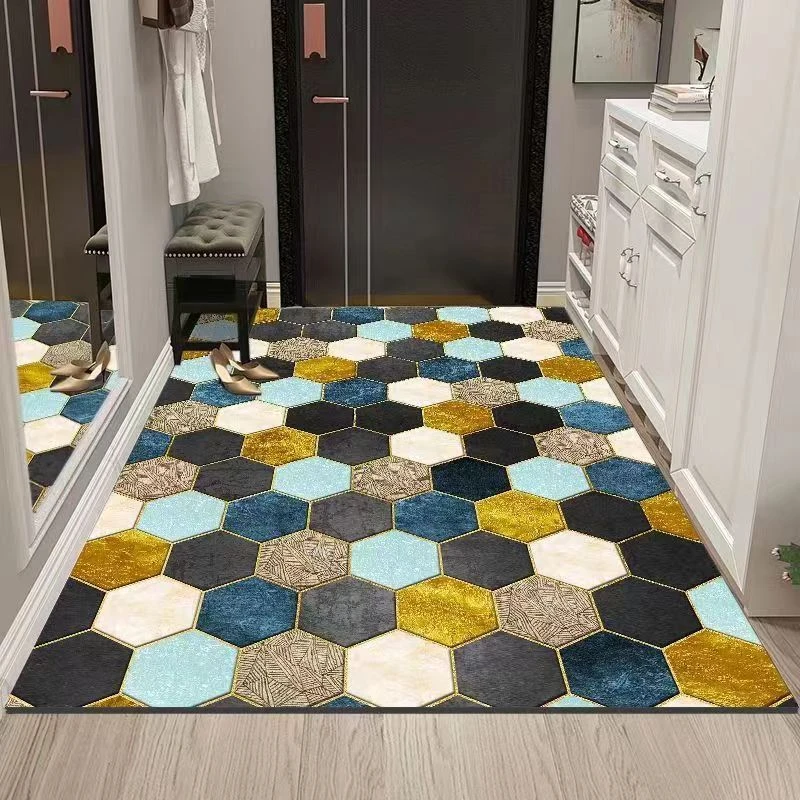 硅藻泥吸水垫入户门垫玄关耐脏野餐垫地垫厨房耐脏防滑垫浴室专用