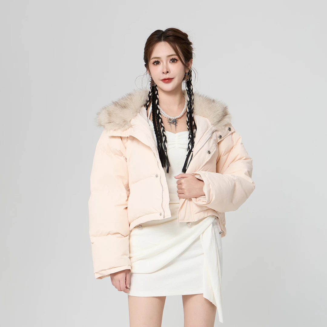 ANPK【保暖羽绒服】纯欲甜美羽绒服AD461K8901