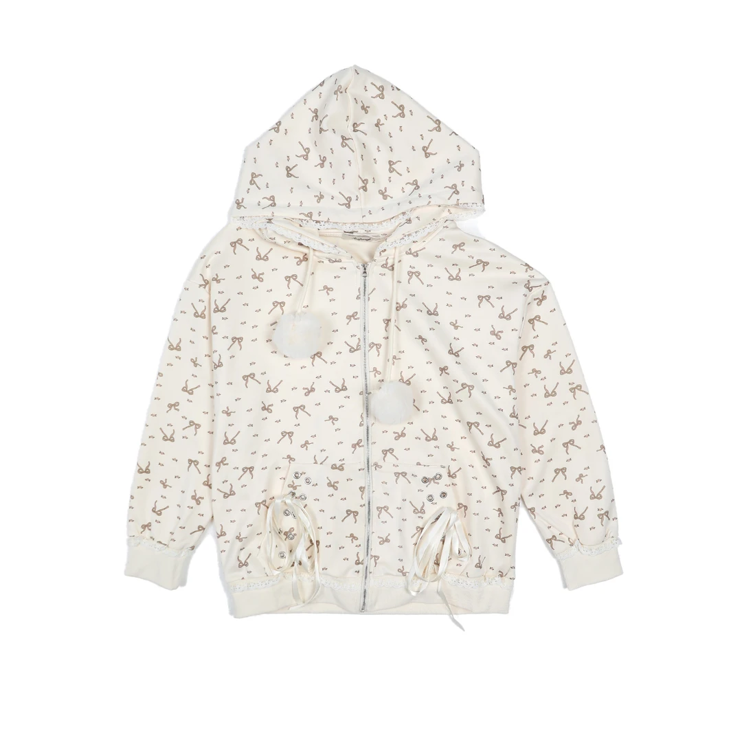 ANPK女装时尚纯欲甜美卫衣夹克外套AD133I8666