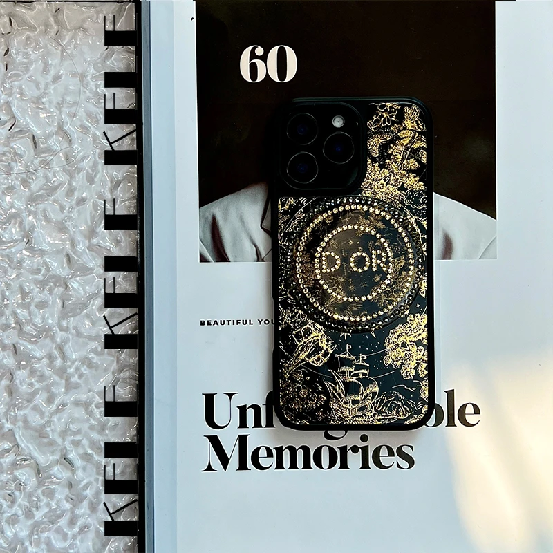 【KELE-CD鎏金】适用于苹果 13 14 15 16promax苹果手机壳