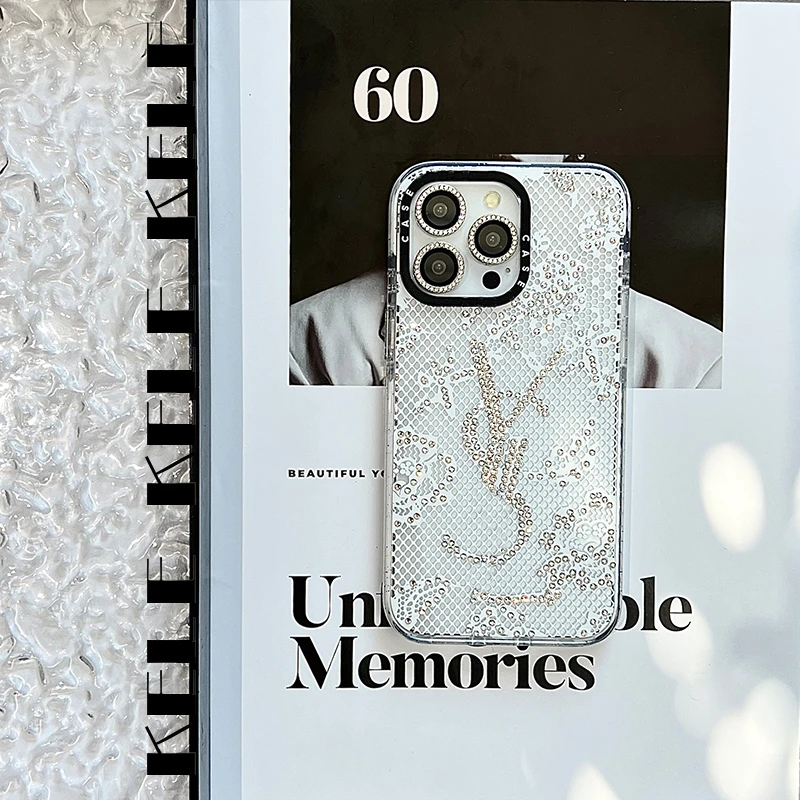 【KELE-白蕾丝YS】适用于苹果12 13 14 15 16promax苹果手机壳