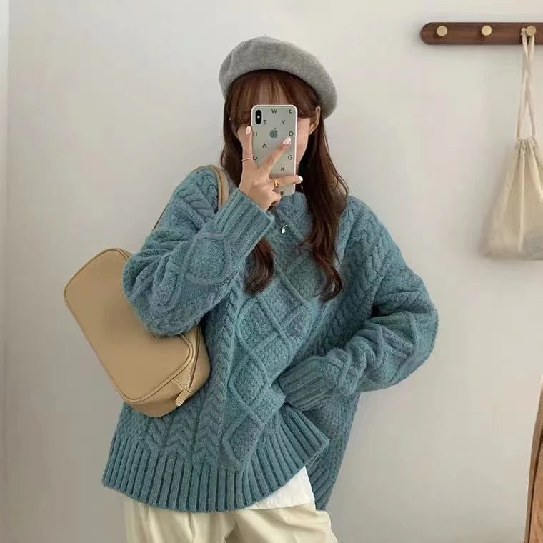 <976-1050>小熊高品质孤品秋冬百搭毛衣外穿