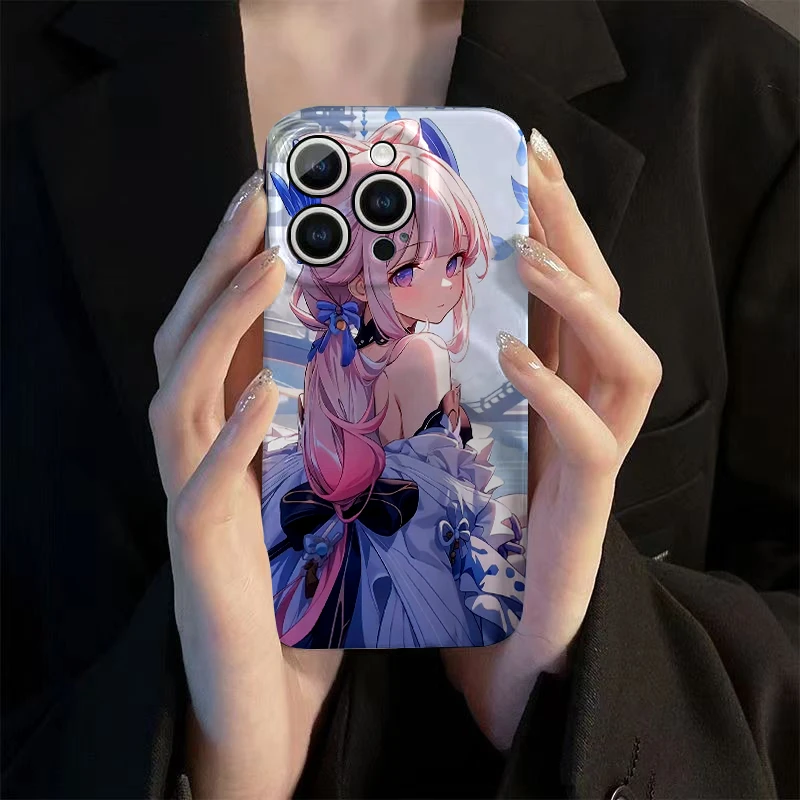 心海适用苹果手机壳华为OPPO荣耀VIVO小米动漫菲林壳