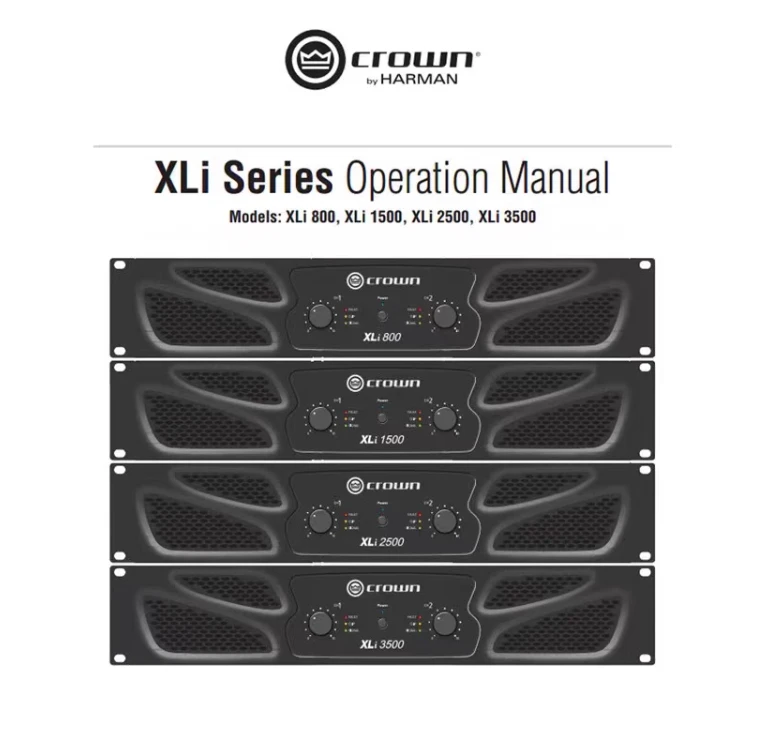 CROWN XLI800 XLI1500 2500 I3500专业纯后级功放正品行货