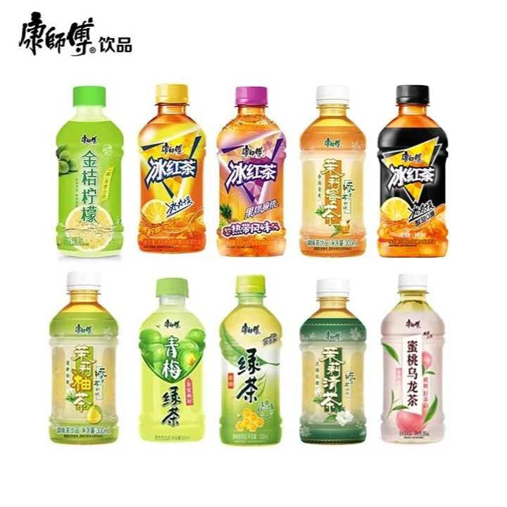 【新日期/包邮】康师傅冰红茶茉莉柚茶绿茶茉莉蜜茶饮料甄选清润