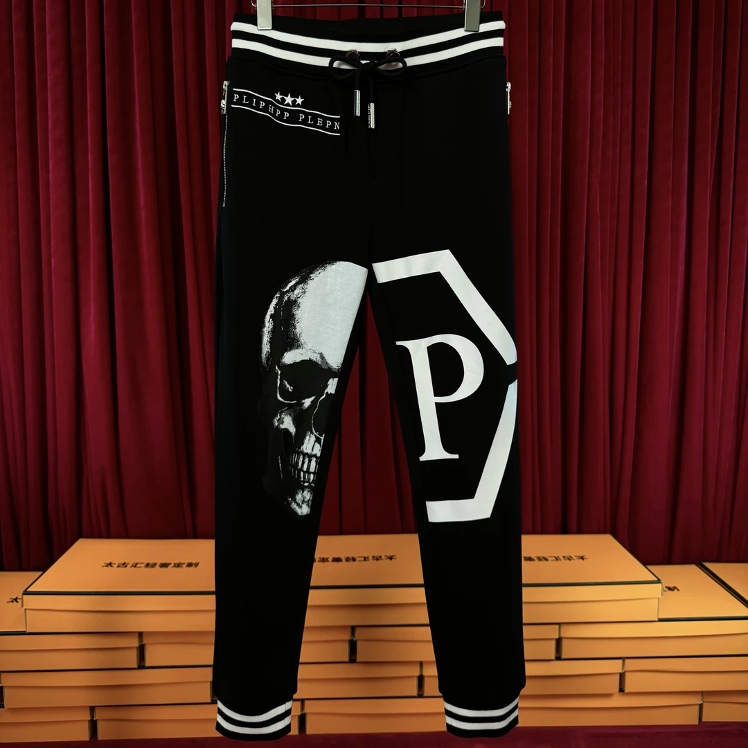PLIPHPP PLEPN正品2024新款高奢定制烈日火焰高端男士卫裤K5511