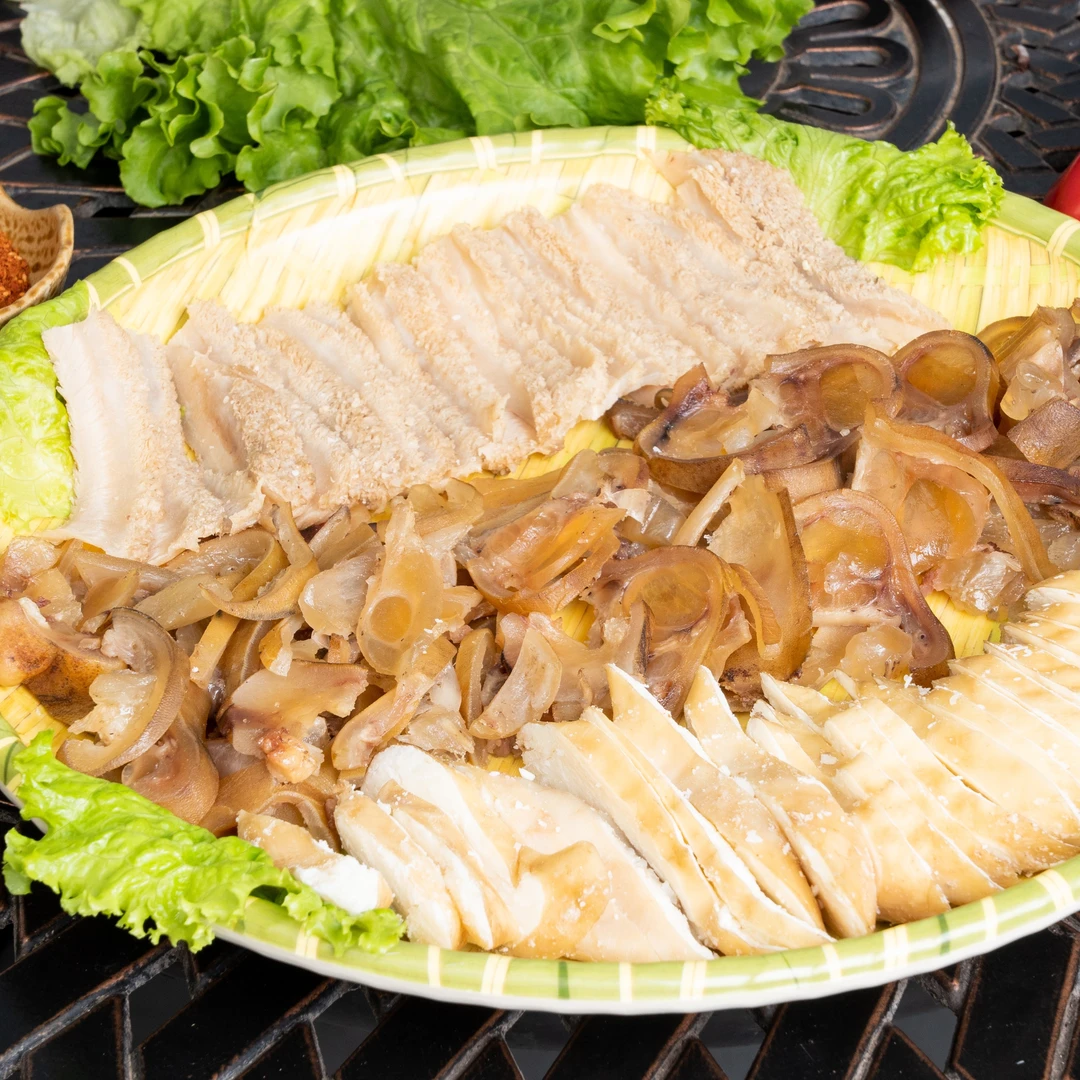 不山家云南清真牛杂牛肚牛蹄筋牛肠1000克