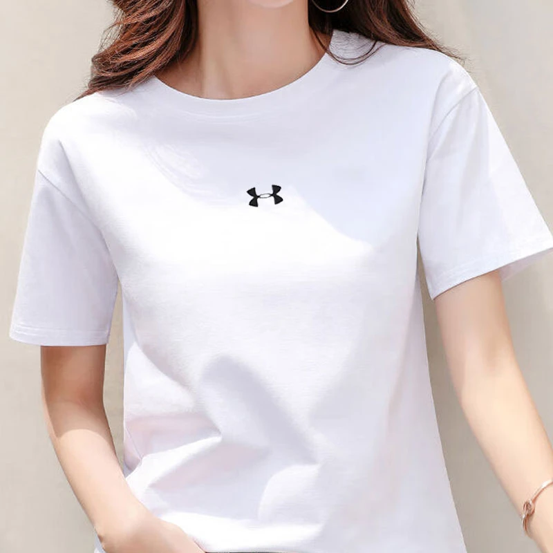 Under Armour/安德玛男子夏季速干白T恤运动透气女短袖21500513