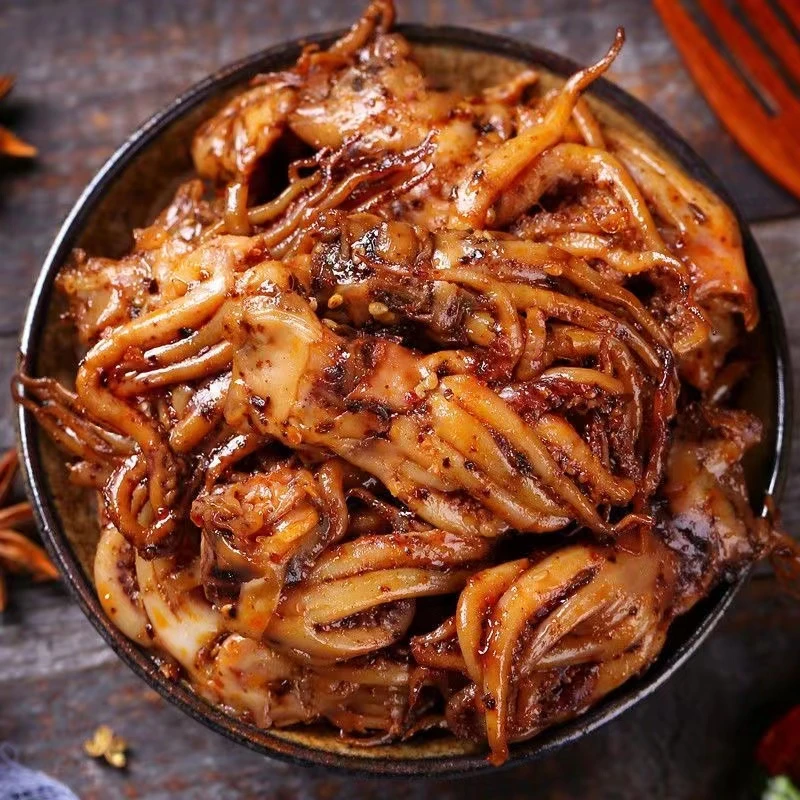 【大侠海鲜】麻辣鱿鱼须  调味海鲜 加热即食 250g/包*8包