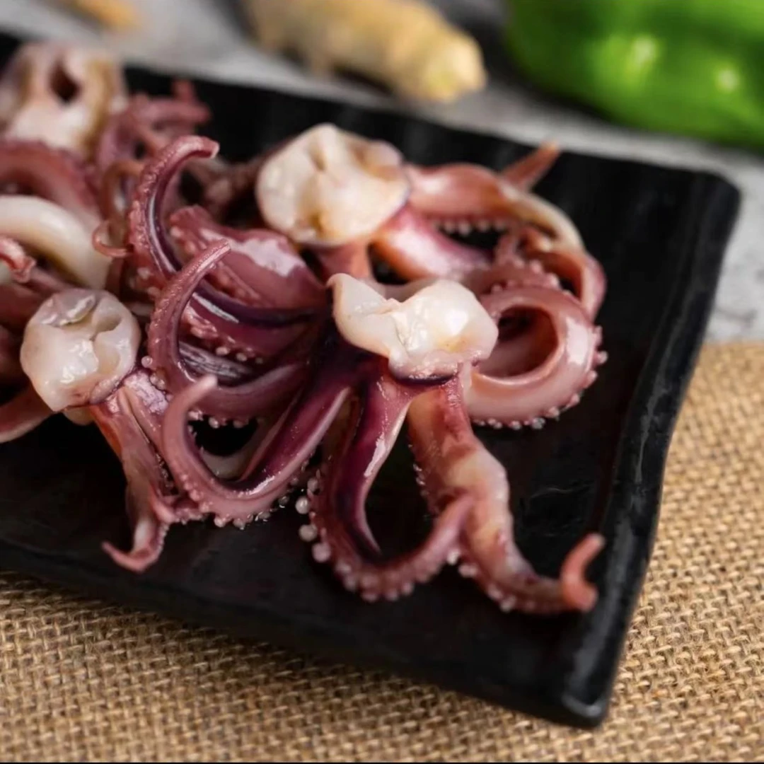 【大侠海鲜】去牙去脖鱿鱼爪 干净鲜嫩 新鲜冷冻海鲜 200g/包*8包