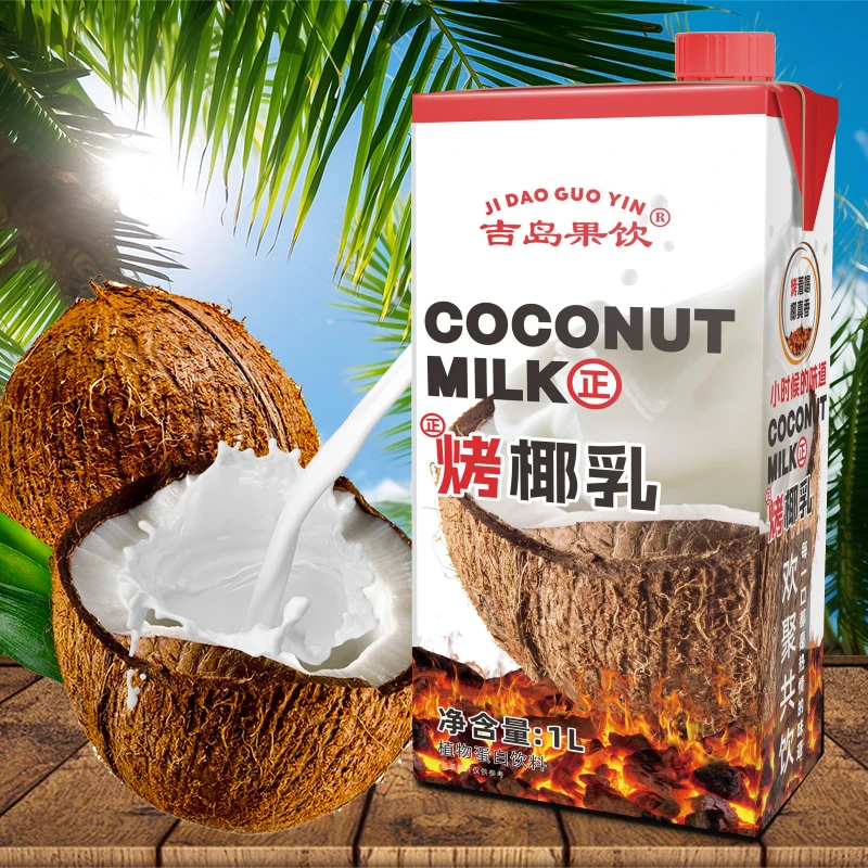 海南椰子汁烤椰乳海南烤椰拿铁椰子汁厚椰乳家庭餐饮商用饮品