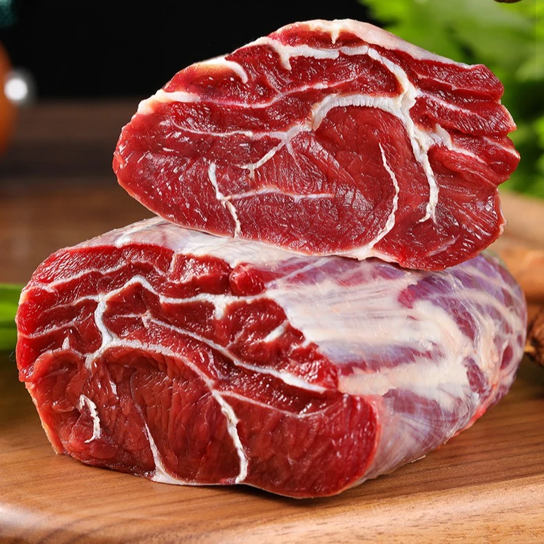 鲁西黄牛前腱子酱牛肉卤牛肉新鲜黄牛肉鲜嫩4斤起拍优质营养肉质