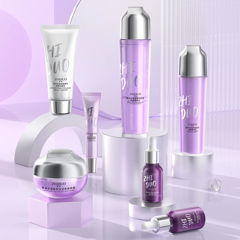致朵珍珠胶原抗初老焕颜七件套