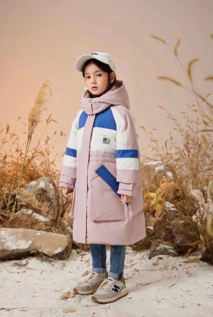 男女童洋气休闲羽绒服棉服短外套羽绒外套