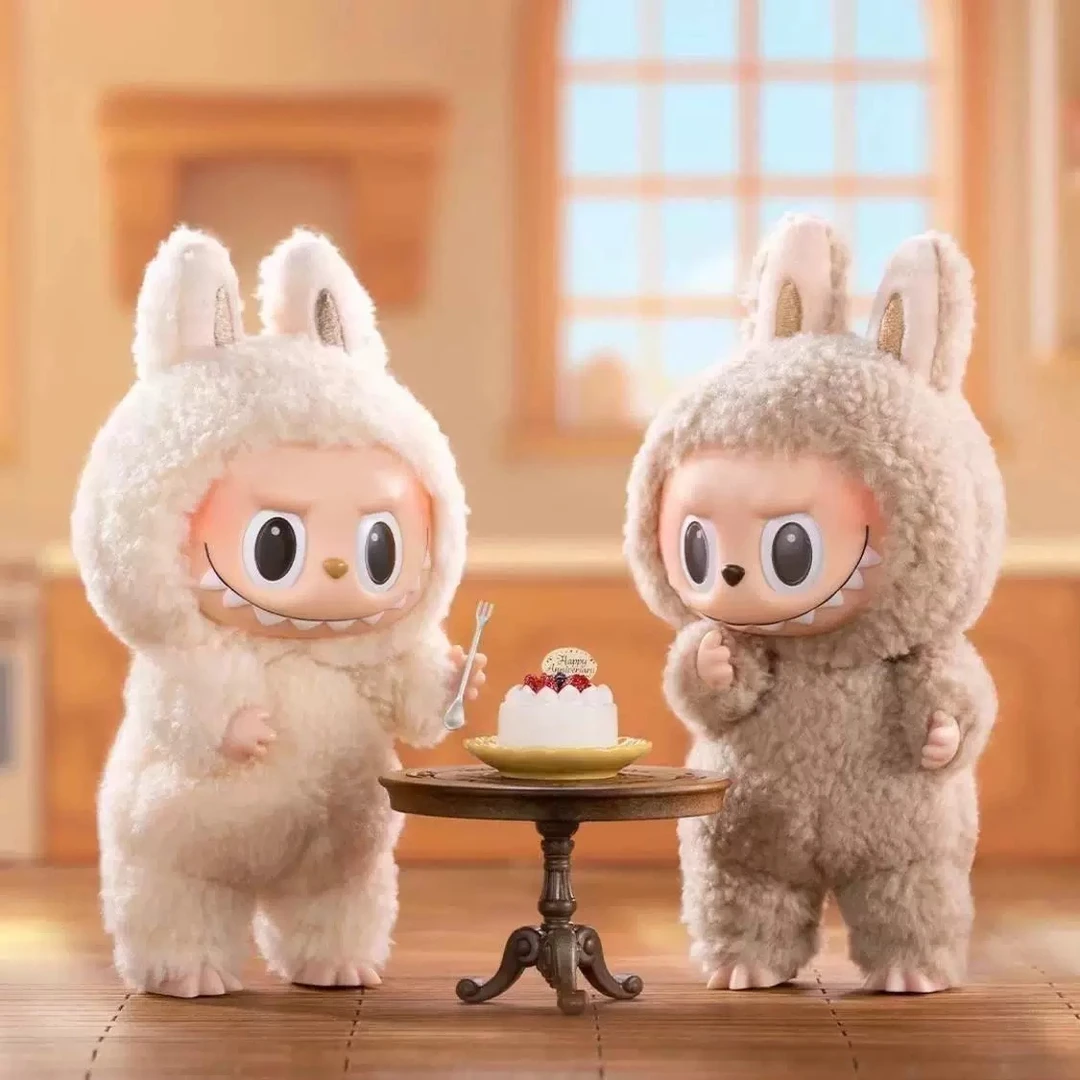 【国版拆盒】升级版一代毛绒公仔心动马卡龙搪胶包挂盲盒玩具