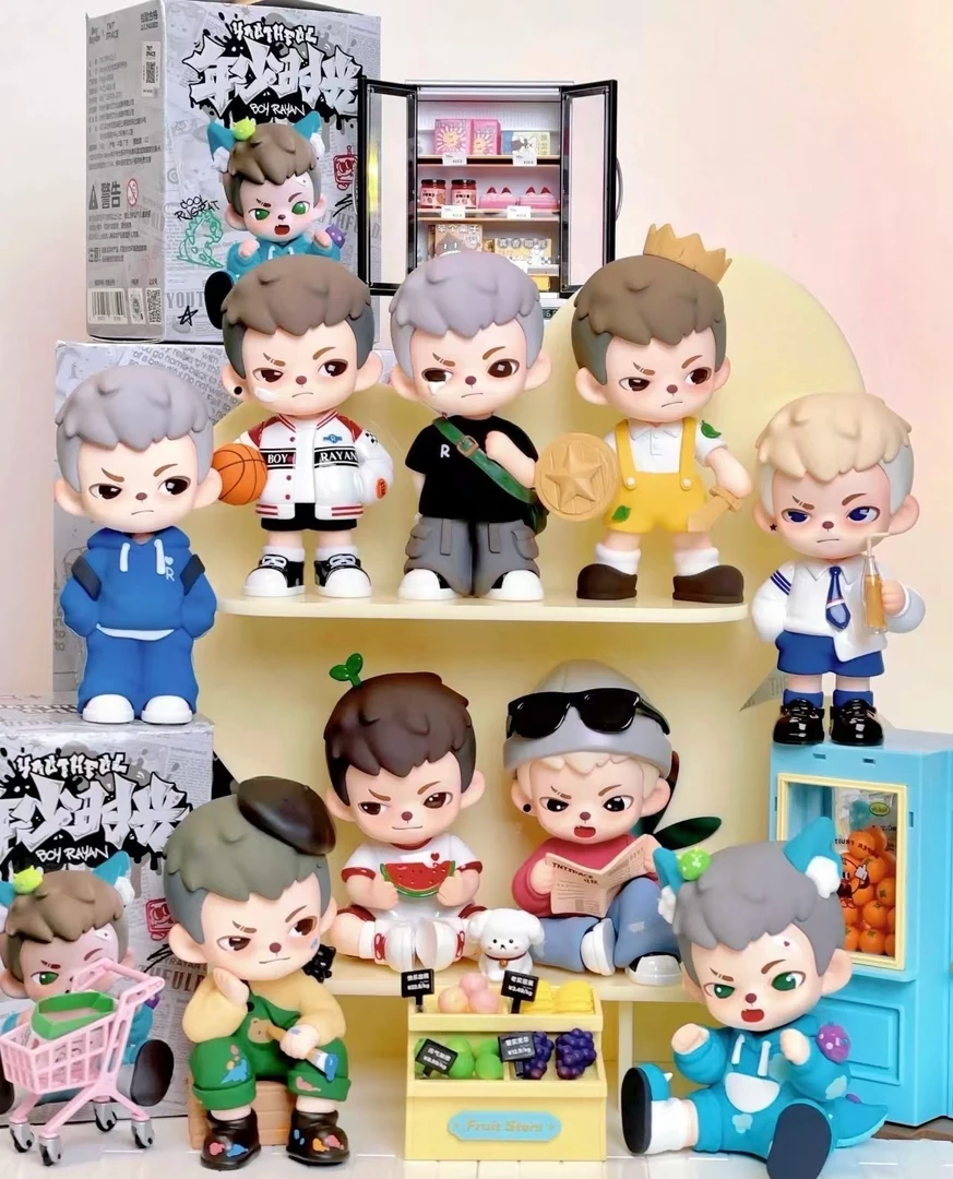 【猪皮拆盒1017】官方正品多系列IP潮玩盲盒摆件（带黑勿下）