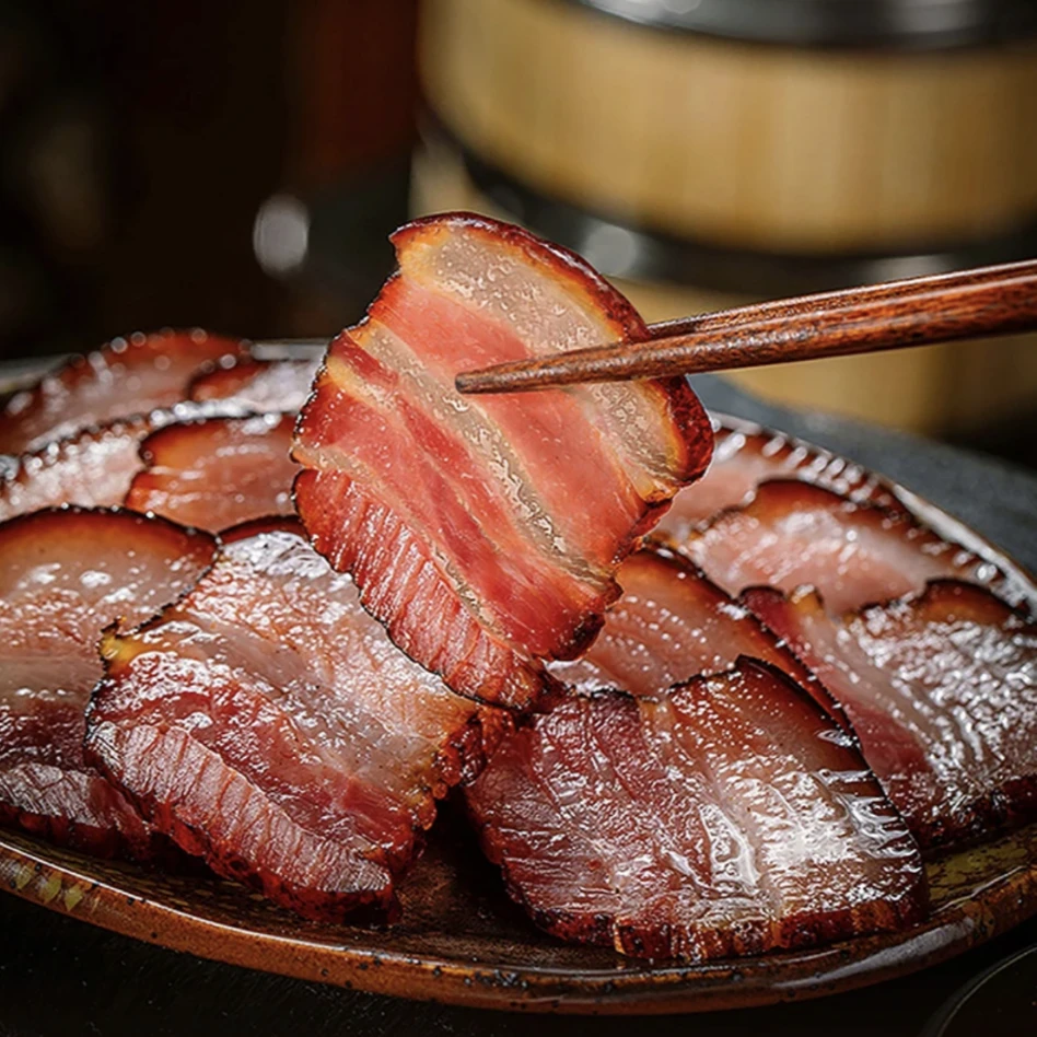贵州特产农家土猪肉农村正宗烟熏腊肉散装高品质老腊肉营养食用