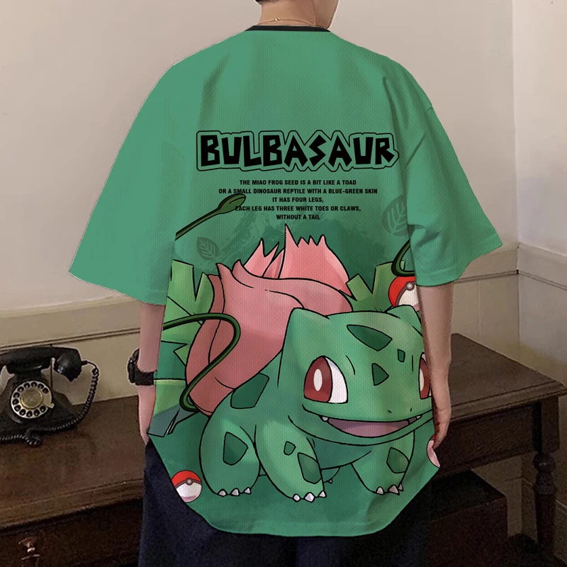 动漫周边卡通印花短袖T恤男夏季新款大码百搭运动休闲速干半截袖