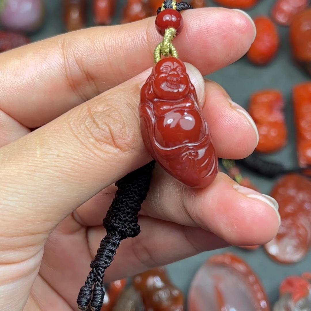 南红玛瑙吊坠(赠链)未镶嵌
