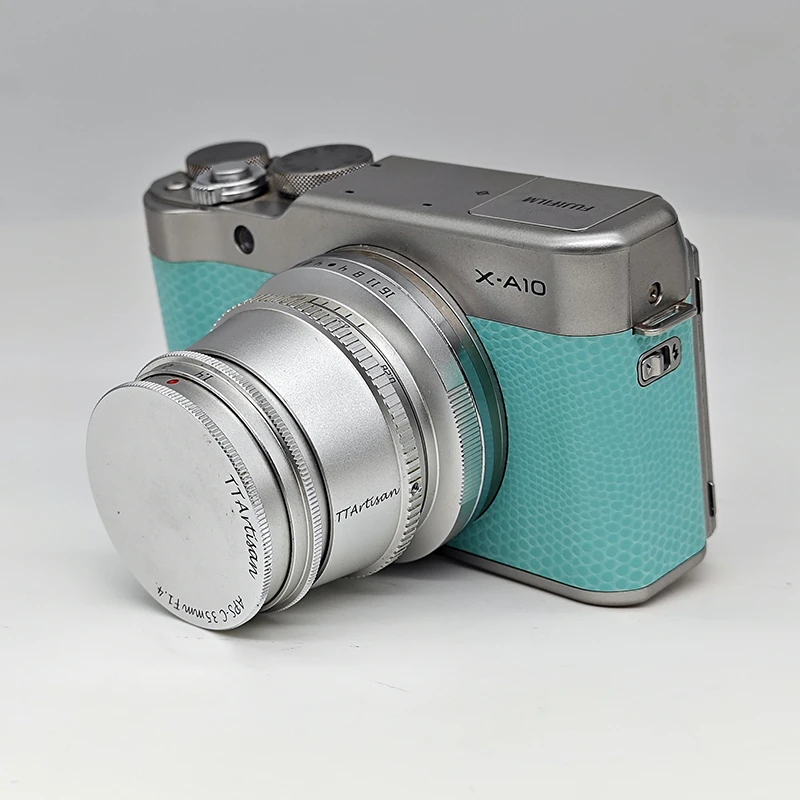 9新 Fujifilm/富士 二手富士X-A10数码相机蓝色便携学生党入门级