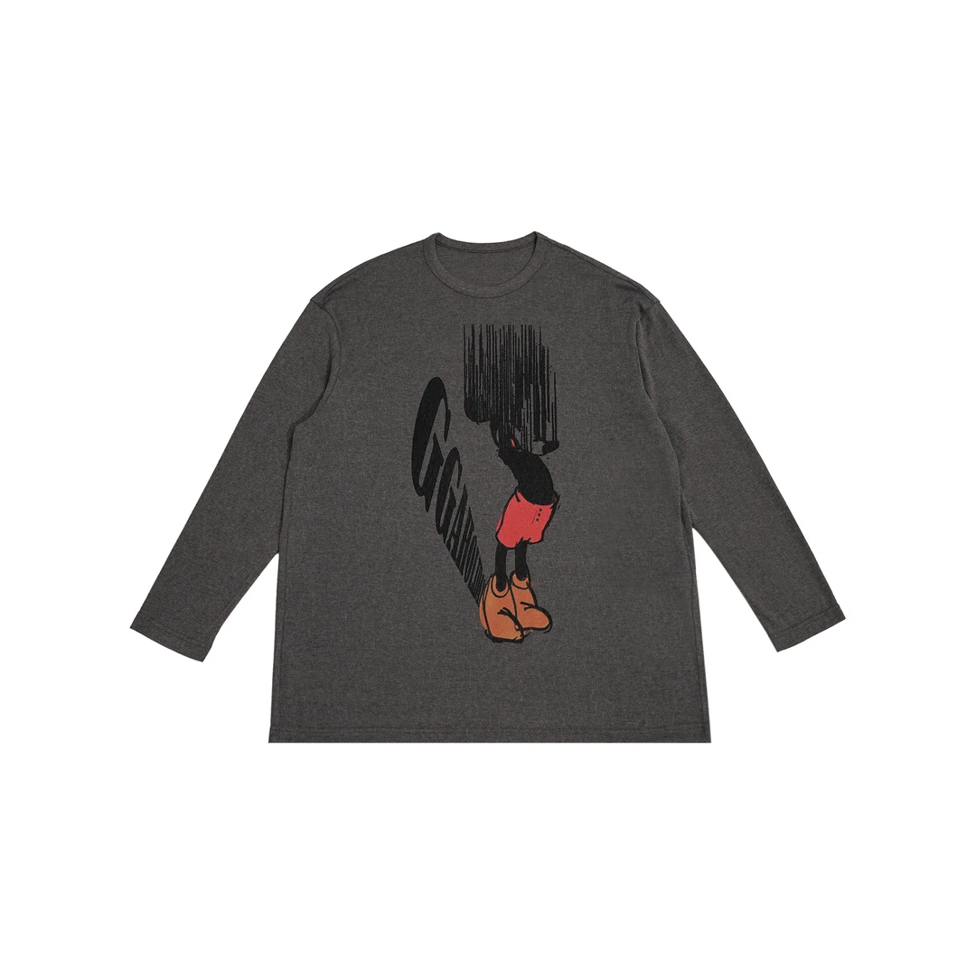 GG潮牌集合芯悟 25N小众精选设计师新款舒适休闲印花长袖 151036