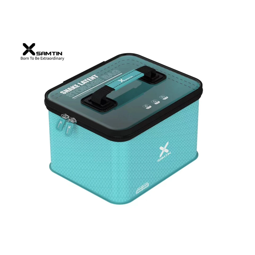 雷臣XR-918渔具收纳盒钓箱多功能工具包钓鱼配件盒线组漂盒工具箱