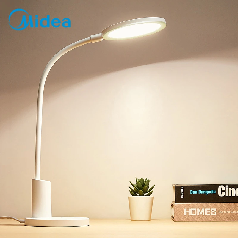 Midea/美的台灯led灯儿童学生学习台灯卧室宿舍阅读usb充插床头灯