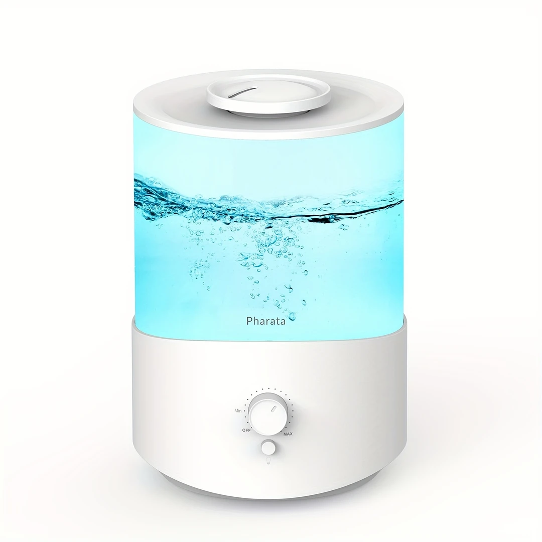 泰坦新款桌面空气香薰加湿器 家用大容量七彩大雾量超声波 加湿机