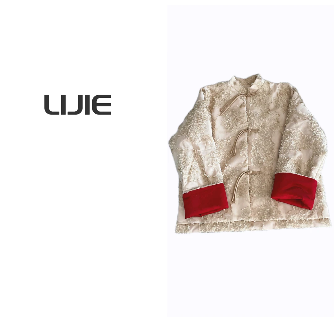 【丽姐原创】轻奢新中式提花棉服