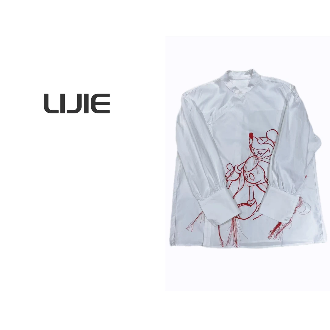 【深圳丽姐-丽丽】09062潮流米奇卡通衬衫