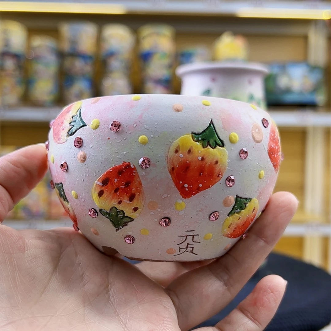 【闪购商品】骨瓷摆件朱*7