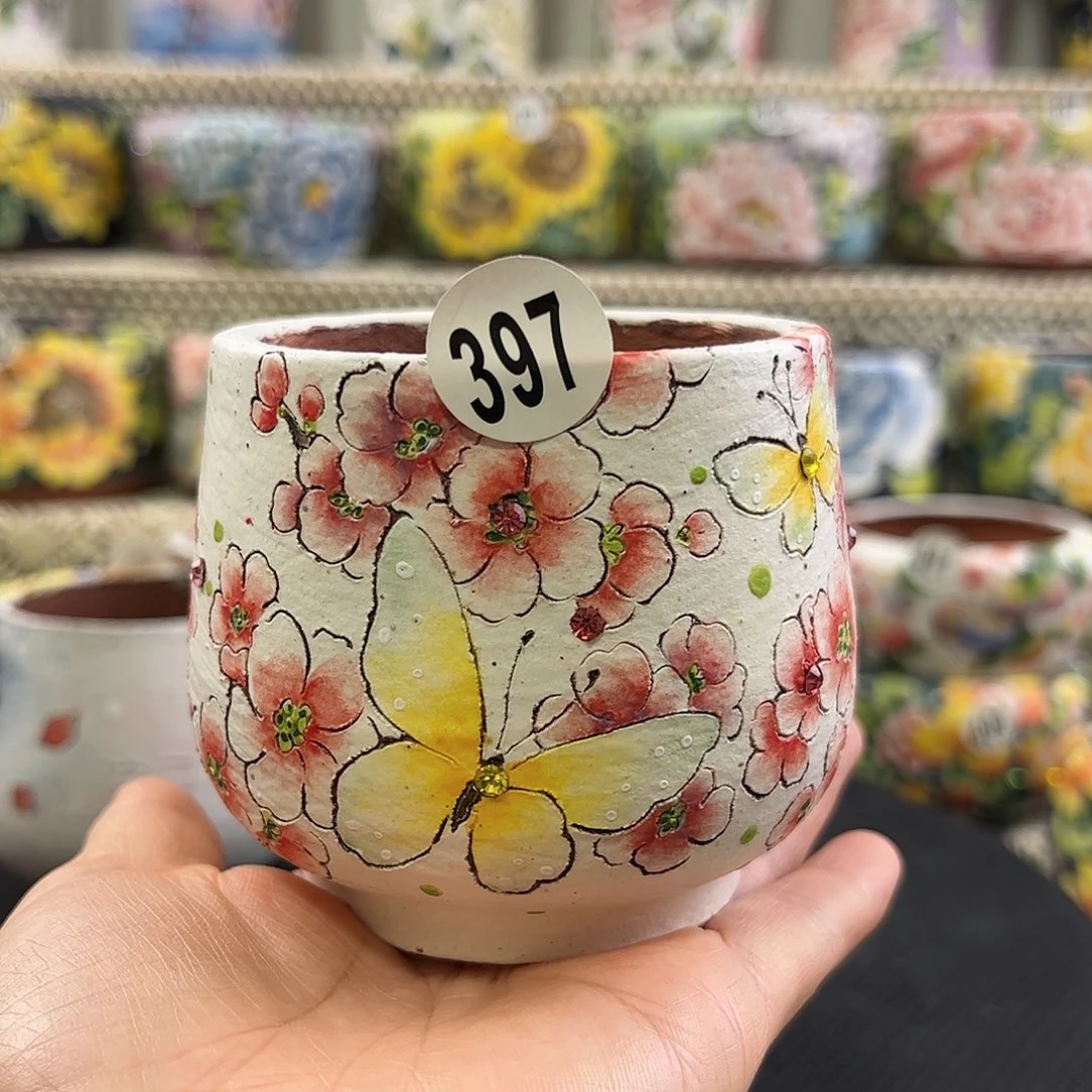 景德镇陶瓷花盆景德镇陶瓷花盆