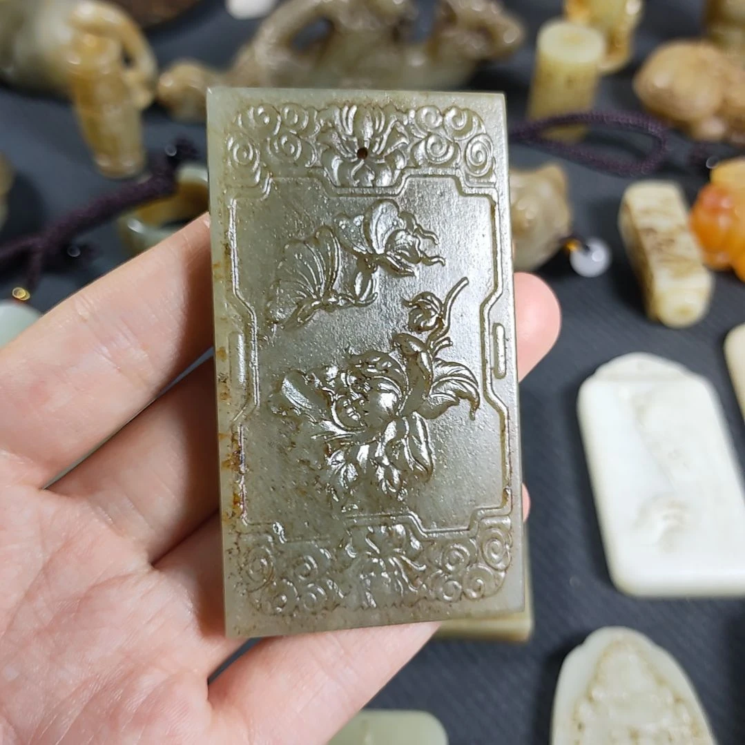 和田玉颈饰未镶嵌用****7