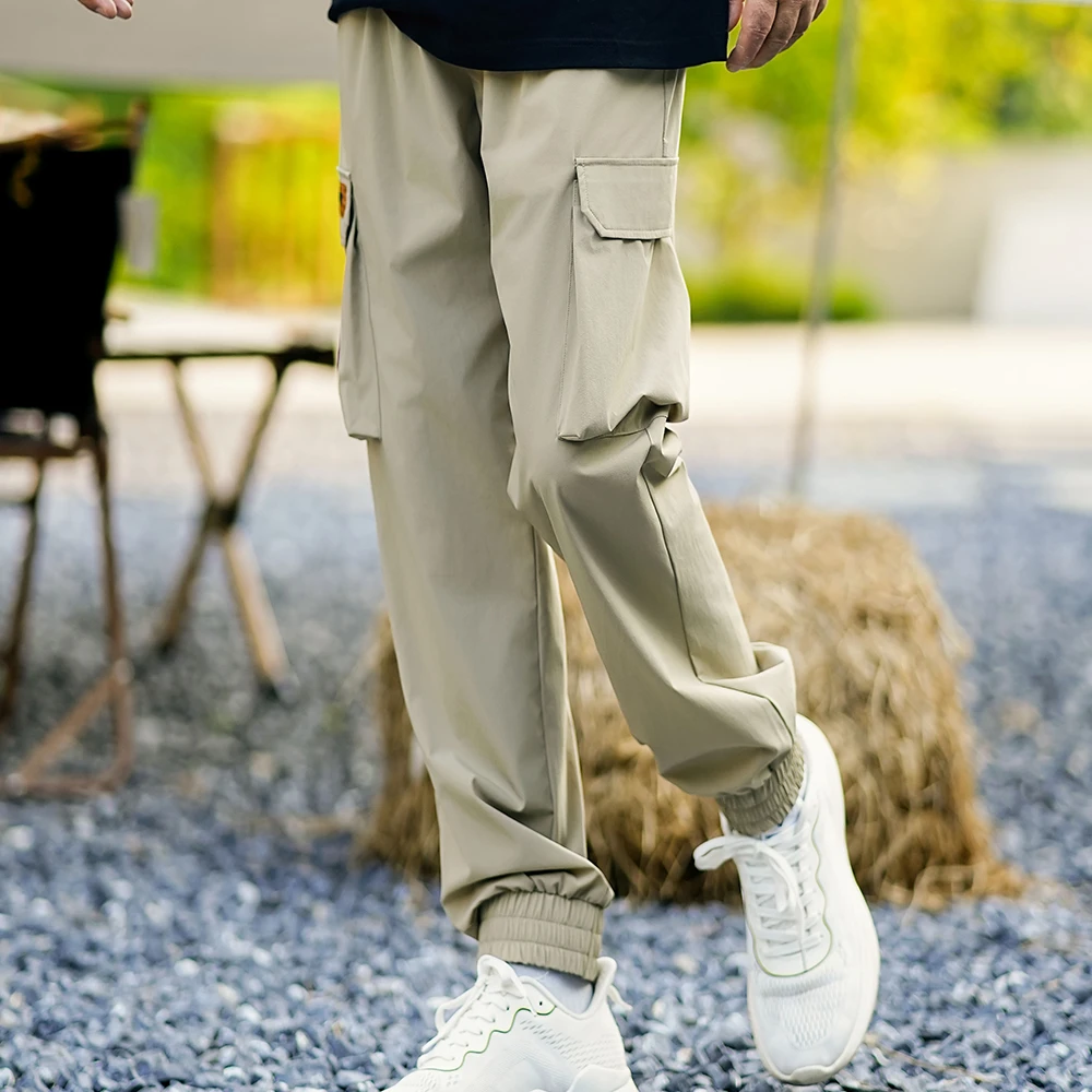 麻创者-2024新款夏季透气时尚休闲裤夏日旅途工装弹力长裤2403001