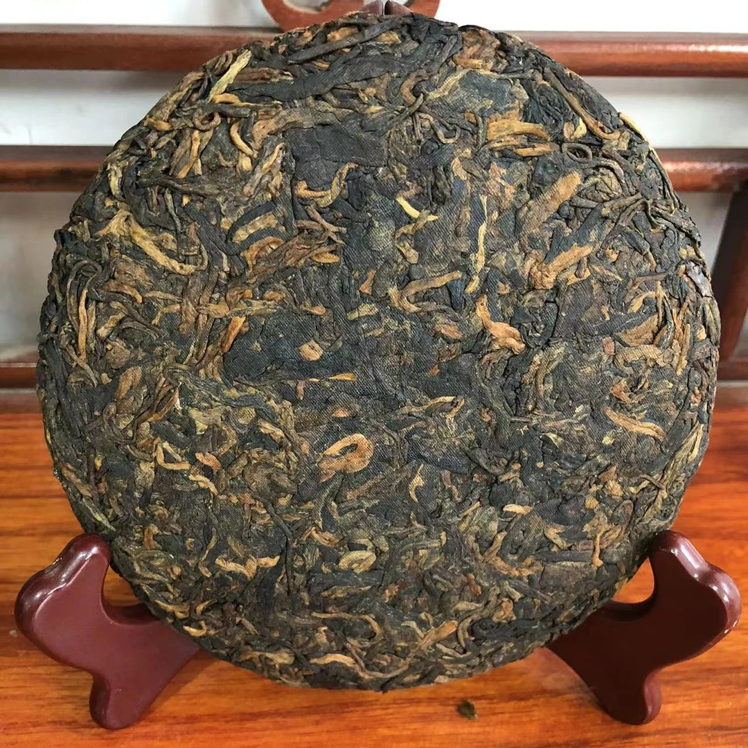 精选新品245号云南普洱熟茶紧压饼茶(200克)XY