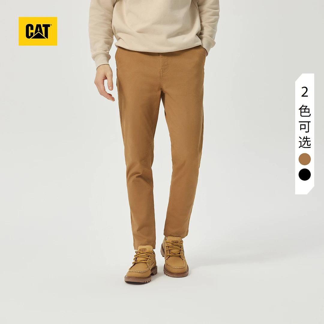 CAT卡特24秋新品男士logo设计经典休闲工装长裤CN3WPU39111