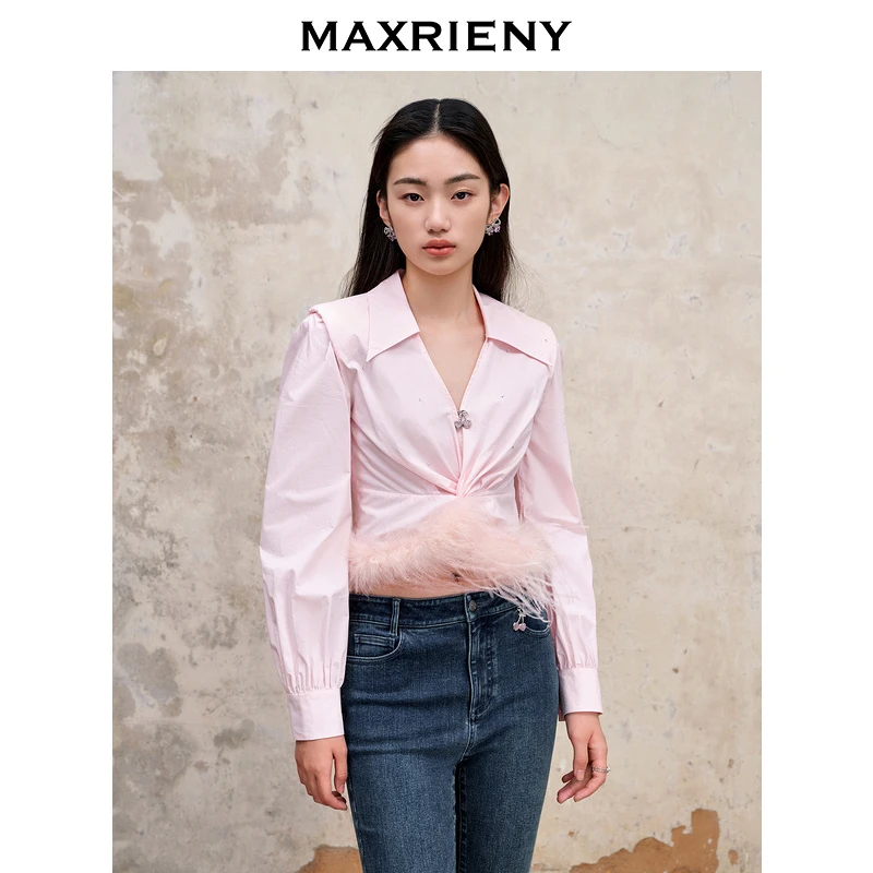 MAXRIENY2023秋衬衫