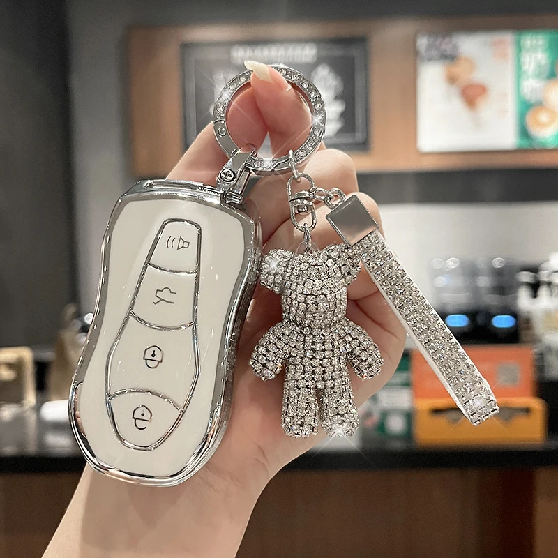 适用于吉利钥匙套 新博越PRO新智领/星越汽车高档壳包扣专用男女