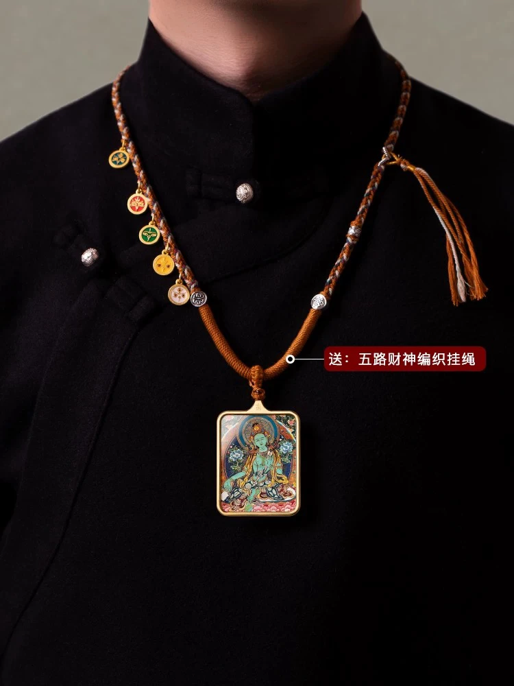 八大守护神生肖唐卡半手绘